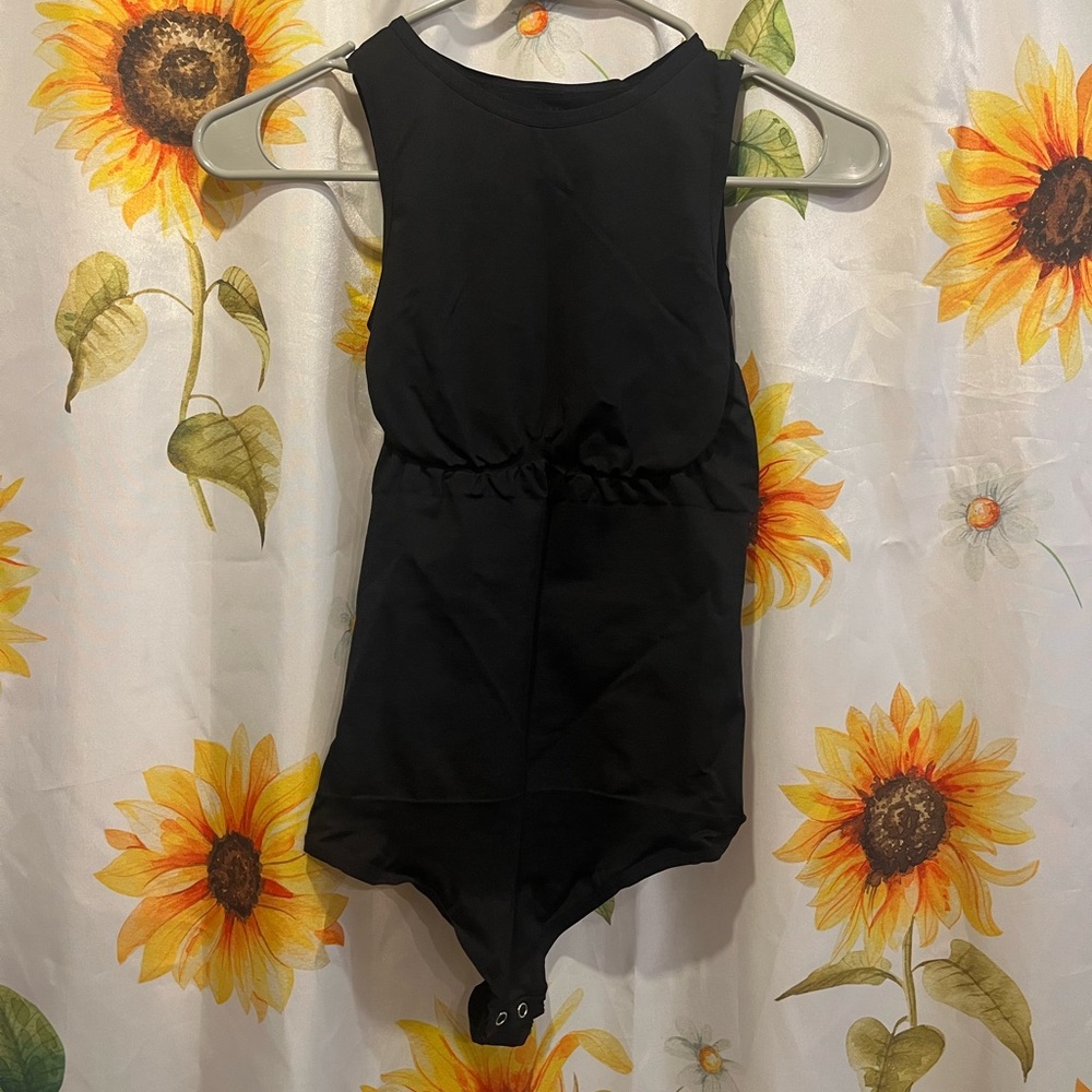 Black Women's Shapewear Bodysuit